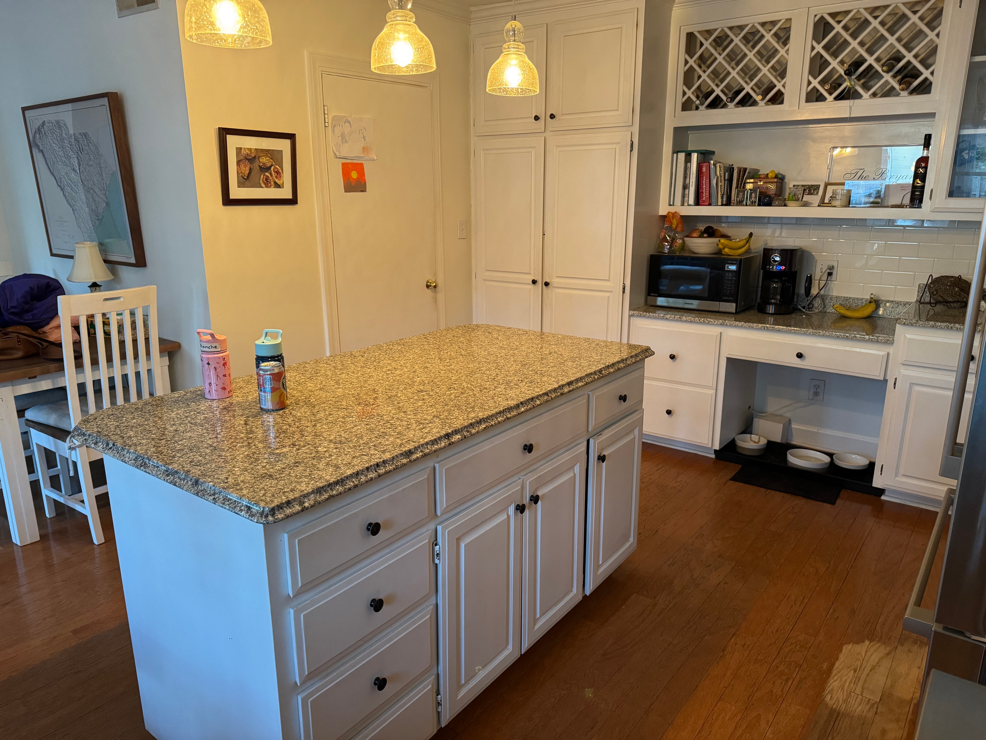 White Shaker Kitchen Remodel before